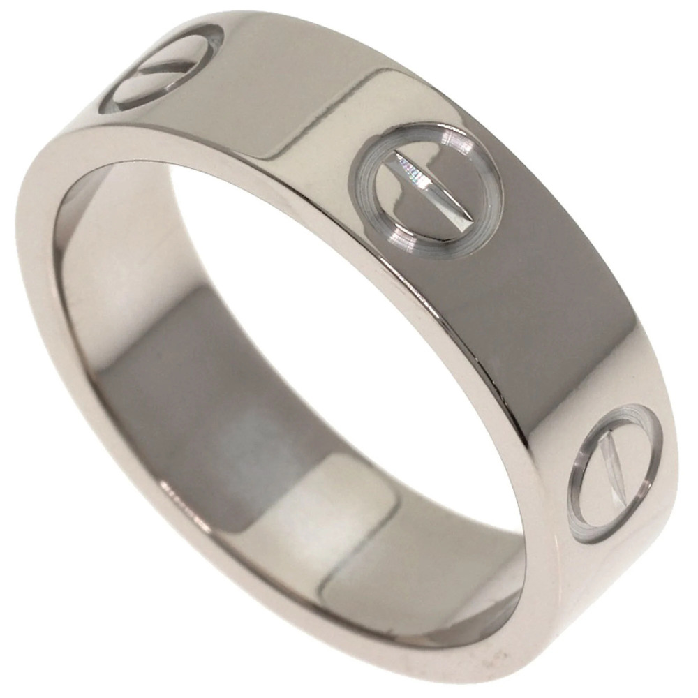 CARTIER Authentic 18k Silver Love Ring #51